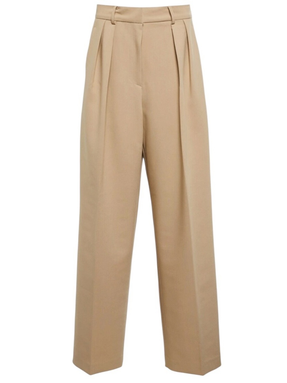 The Frankie Shop Corrin Pleated Trouser Beige NWT Size Small